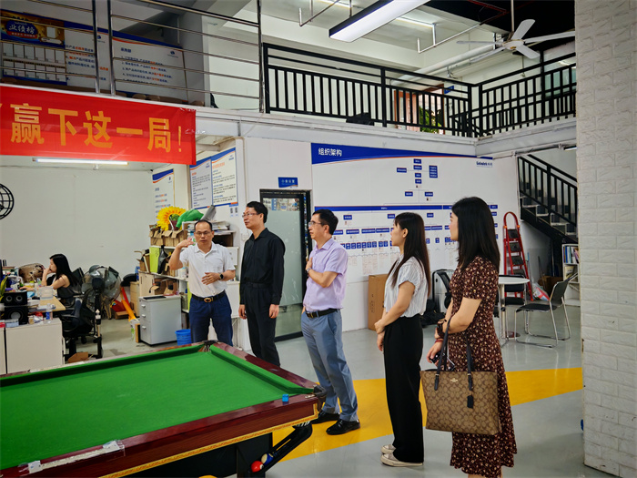 佛山市禪城區委統戰部及經促局領導一行到林創科技調研